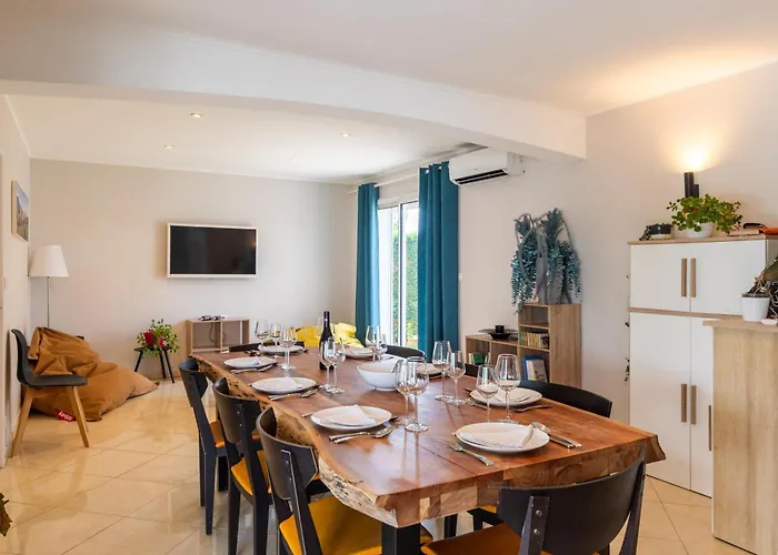 Сasa de vacaciones L’âme Des Vignes - Climatisée Avec Piscine *